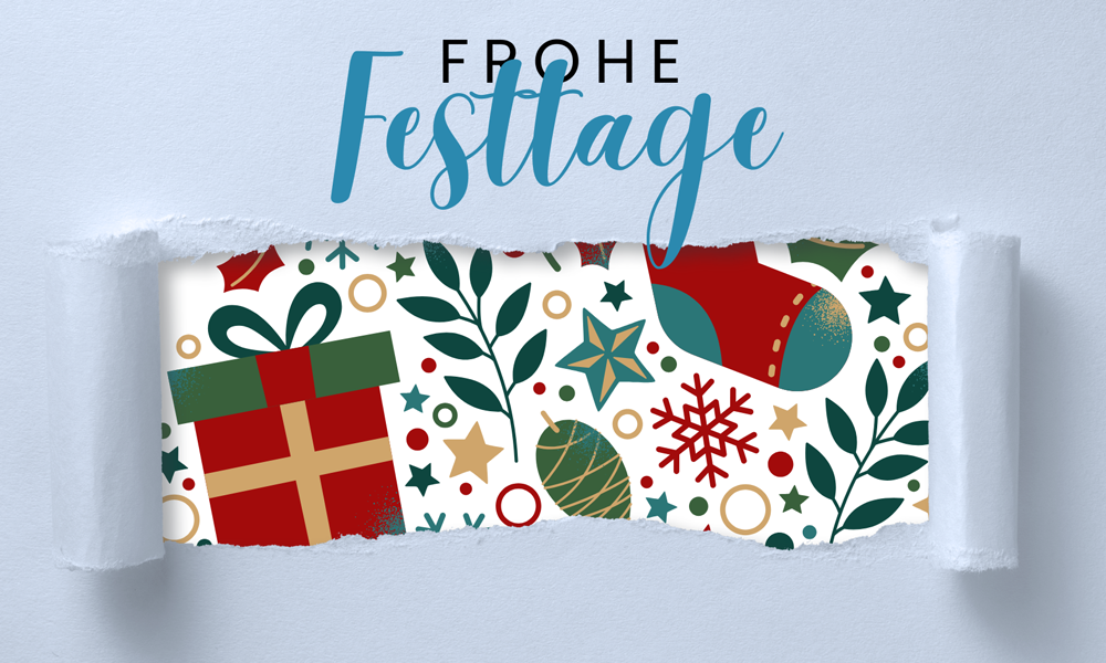 Frohe Festtage